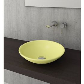Bocchi Venezia 40 cm Çanak Mat Sarı Lavabo