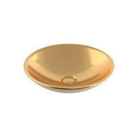 Bocchi Venezia 40 cm Çanak Parlak Altın Lavabo