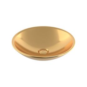 Bocchi Venezia 40 cm Çanak Parlak Altın Lavabo