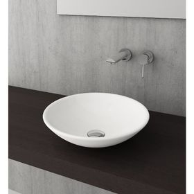 Bocchi Venezia 40 cm Çanak Parlak Beyaz Lavabo