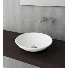 Bocchi Venezia 40 cm Çanak Parlak Beyaz Lavabo