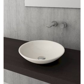 Bocchi Venezia 40 cm Çanak Parlak Bisküvi Lavabo