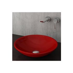 Bocchi Venezia 40 cm Çanak Parlak Kırmızı Lavabo