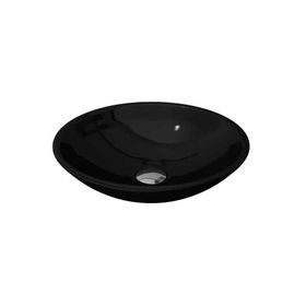 Bocchi Venezia 40 cm Çanak Parlak Siyah Lavabo