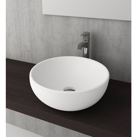 Bocchi Venezia 45 cm Çanak Mat Beyaz Lavabo
