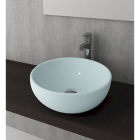 Bocchi Venezia 45 cm Çanak Mat Buz Mavisi Lavabo