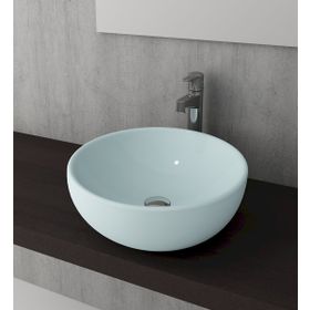 Bocchi Venezia 45 cm Çanak Mat Buz Mavisi Lavabo