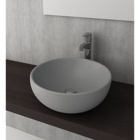 Bocchi Venezia 45 cm Çanak Mat Gri Lavabo