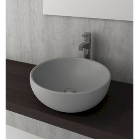 Bocchi Venezia 45 cm Çanak Mat Gri Lavabo