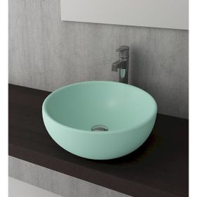 Bocchi Venezia 45 cm Çanak Mat Mint Yeşil Lavabo