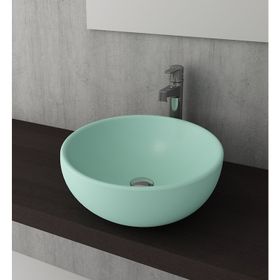 Bocchi Venezia 45 cm Çanak Mat Mint Yeşil Lavabo