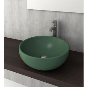 Bocchi Venezia 45 cm Çanak Mat Yeşil Lavabo