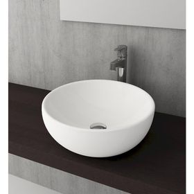Bocchi Venezia 45 cm Çanak Parlak Beyaz Lavabo
