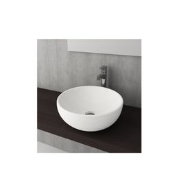 Bocchi Venezia 45 cm Çanak Parlak Beyaz Lavabo