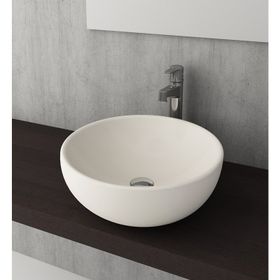 Bocchi Venezia 45 cm Çanak Parlak Bisküvi Lavabo