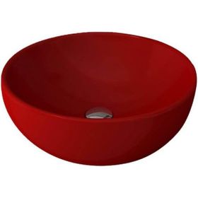 Bocchi Venezia 45 cm Çanak Parlak Kırmızı Lavabo