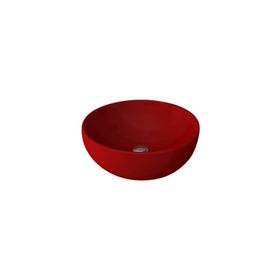 Bocchi Venezia 45 cm Çanak Parlak Kırmızı Lavabo