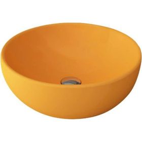 Bocchi Venezia 45 cm Çanak Parlak Mandalina Sarısı Lavabo