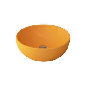 Bocchi Venezia 45 cm Çanak Parlak Mandalina Sarısı Lavabo