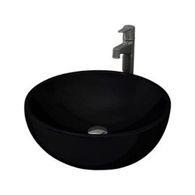 Bocchi Venezia 45 cm Çanak Parlak Siyah Lavabo