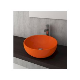 Bocchi Venezia 45 cm Çanak Parlak Turuncu Lavabo