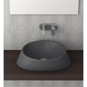 Bocchi Venezia 56 cm Çanak Mat Antrasit Lavabo
