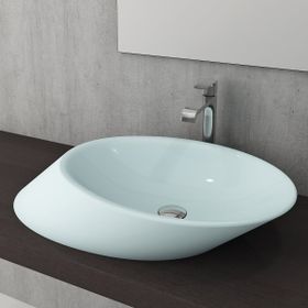 Bocchi Venezia 56 cm Çanak Mat Buz Mavisi Lavabo