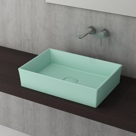 Bocchi Venezia 56 cm Çanak Mat Mint Yeşil Lavabo