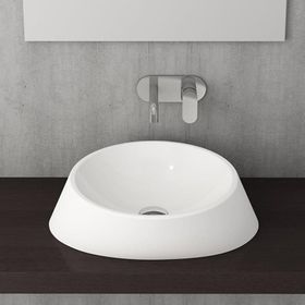 Bocchi Venezia 56 cm Çanak Parlak Beyaz Lavabo