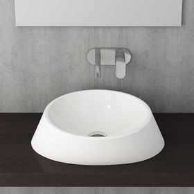 Bocchi Venezia 56 cm Çanak Parlak Beyaz Lavabo