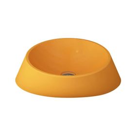 Bocchi Venezia 56 cm Çanak Parlak Mandalina Sarısı Lavabo