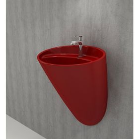 Bocchi Venezia Kırmızı Asma Monoblok Lavabo
