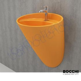 Bocchi Venezia Mandalina Sarısı Asma Monoblok Lavabo