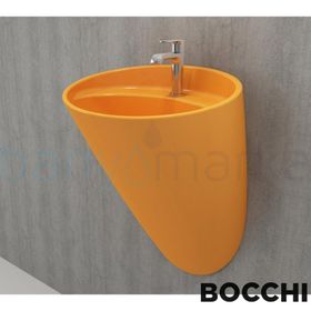 Bocchi Venezia Mandalina Sarısı Asma Monoblok Lavabo