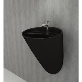 Bocchi Venezia Mat Siyah Asma Monoblok Lavabo
