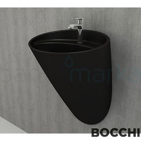 Bocchi Venezia Mat Siyah Asma Monoblok Lavabo