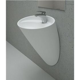 Bocchi Venezia Parlak Beyaz Asma Monoblok Lavabo