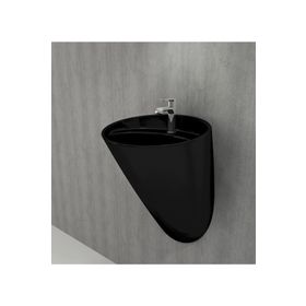 Bocchi Venezia Parlak Siyah Asma Monoblok Lavabo
