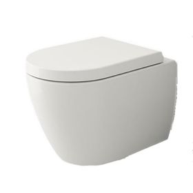 Bocchi Venezia Rimless Mat Beyaz Kanalsız Duvardan Asma Klozet