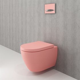 Bocchi Venezia Rimless Mat Somon Kanalsız Duvardan Asma Klozet