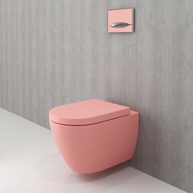 Bocchi Venezia Rimless Mat Somon Kanalsız Duvardan Asma Klozet
