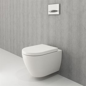 Bocchi Venezia Rimless Parlak Bisküvi Kanalsız Duvardan Asma Klozet