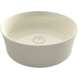 Bocchi Vessel 38 cm Parlak Bisküvi Yuvarlak Lavabo