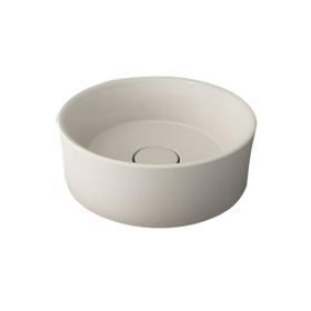 Bocchi Vessel 38 cm Parlak Bisküvi Yuvarlak Lavabo