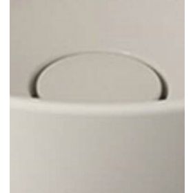 Bocchi Vessel 38 cm Parlak Bisküvi Yuvarlak Lavabo