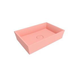 Bocchi Vessel 56x38 cm Mat Somon Tezgah Üstü Lavabo