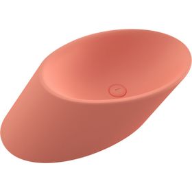 Bocchi Vessel 72 cm Batarya Banklı Mat Somon Çanak Lavabo