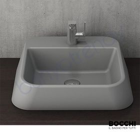 Bocchi Vessel Elba 42 cm Gri Lavabo