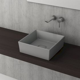 Bocchi Vessel Elba 42 cm Gri Lavabo