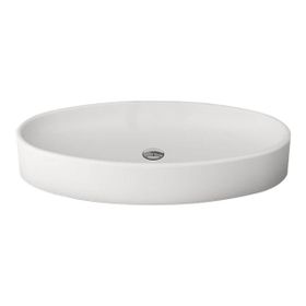 Bocchi Vessel Elips Çanak 85 cm Mat Beyaz Lavabo